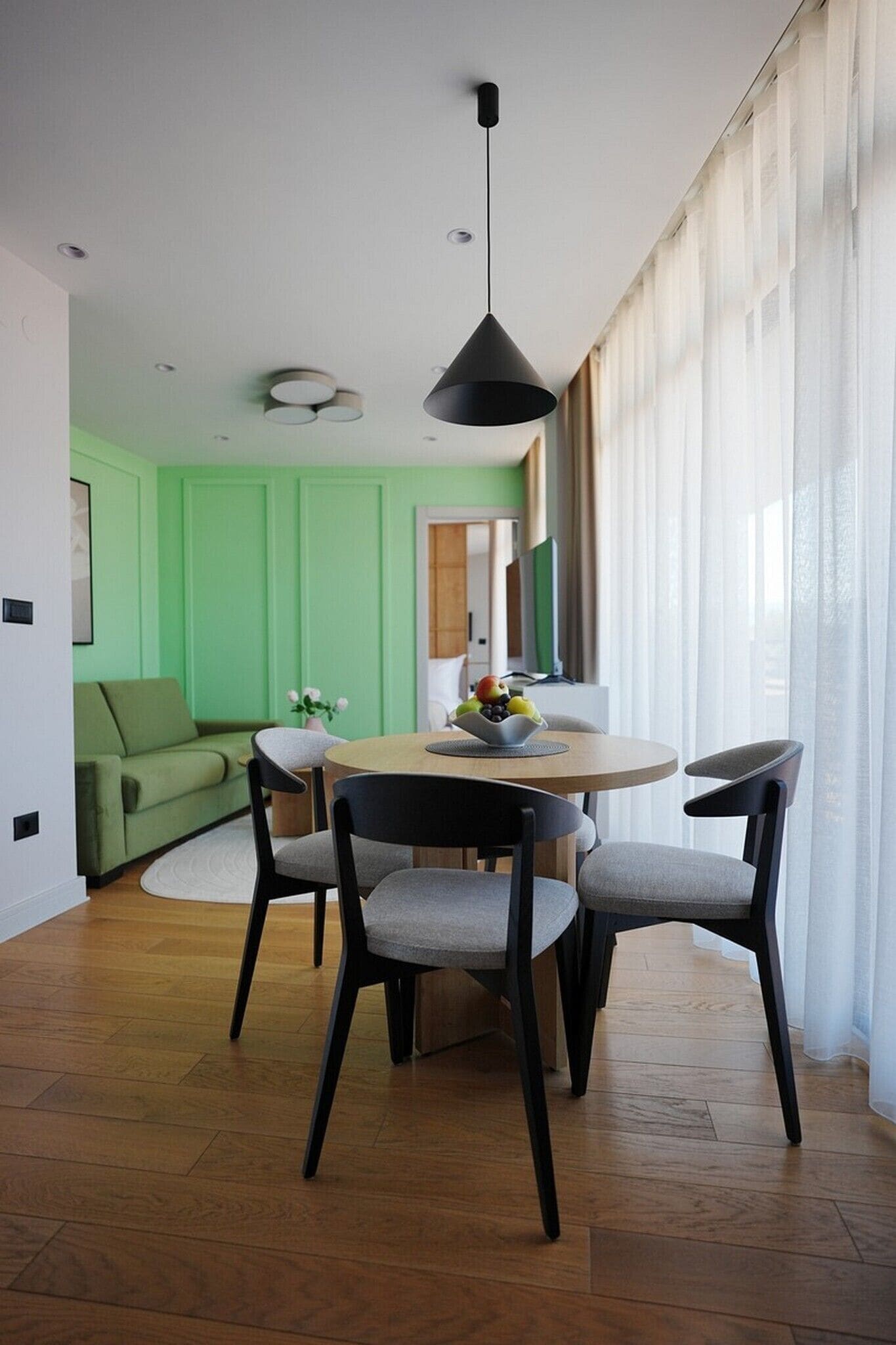 Premium-Apartment, Balkon
