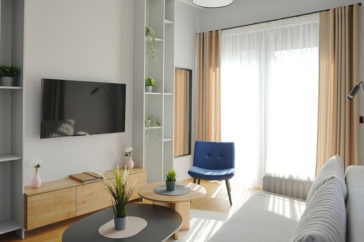 Departamento Deluxe, balcón | Camas con efecto memoria, minibar y wifi gratis 