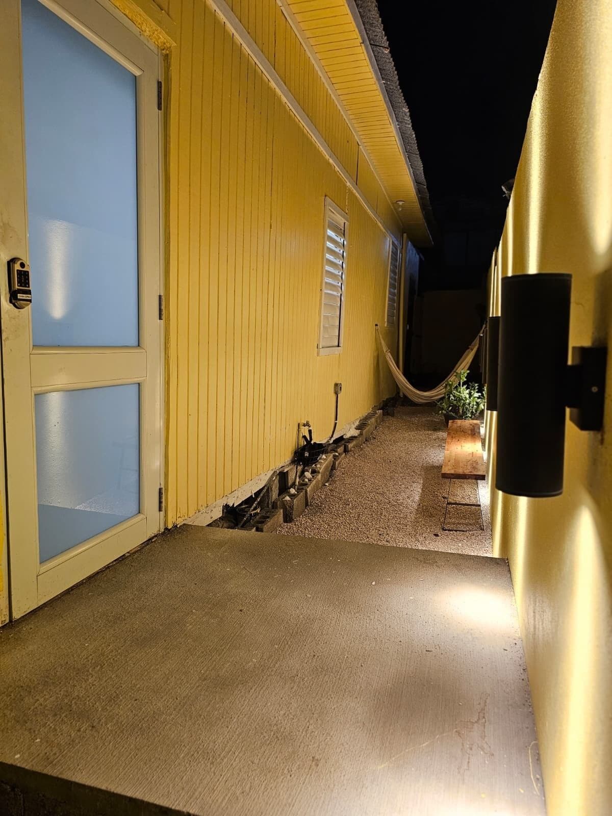 Enceinte de l’hébergement