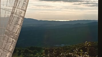 Blick von der Unterkunft