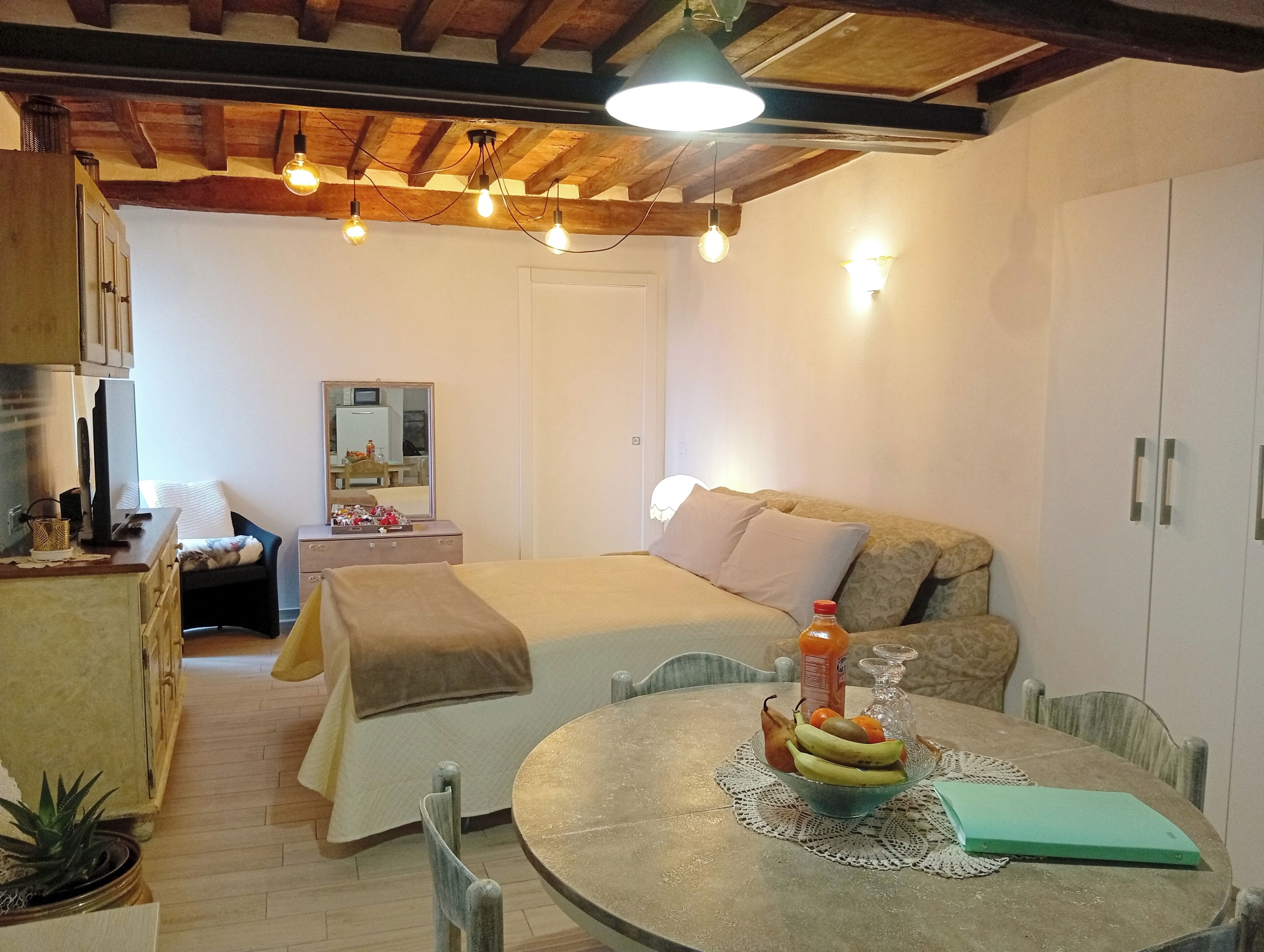 1 Schlafzimmer, Bügeleisen/Bügelbrett, Bettwäsche