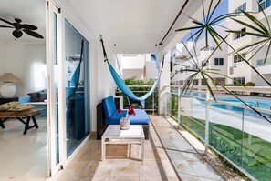 Terrace/patio - Primera Línea de Playa. Acceso a Playa, 2 piscinas (Punta Cana)