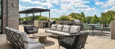 Restauration en plein air