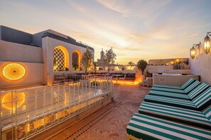 Terrace/patio - A private luxury riad is Taj Riad Zitoune! (Marrakech)