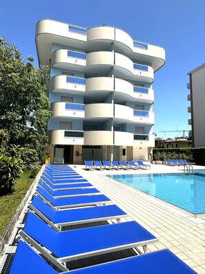 Apartment, 1 Bedroom, Terrace | Pool - Modern Seaside Escape With Pool Near the sea (San Michele al Tagliamento)
