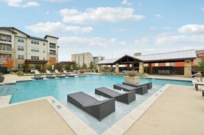 Pool - Landing | Spectacular 1BD, Clubhouse, Courtyard (Denton)