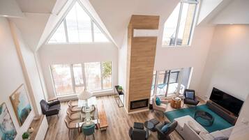 TV, stereo, offices