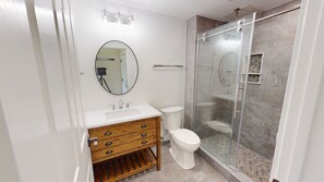 Shower, towels - NEW! Seneca 012 - Brigham Junior Studio Condo (Snowshoe)