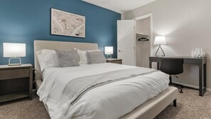 Desk, iron/ironing board, WiFi, bed sheets - Landing | Stylish 1BD, Gym, Clubhouse (Tulsa)