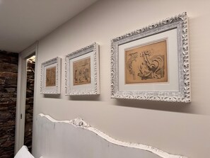 Luxury Double Room, Garden View | Desk, laptop workspace, free WiFi