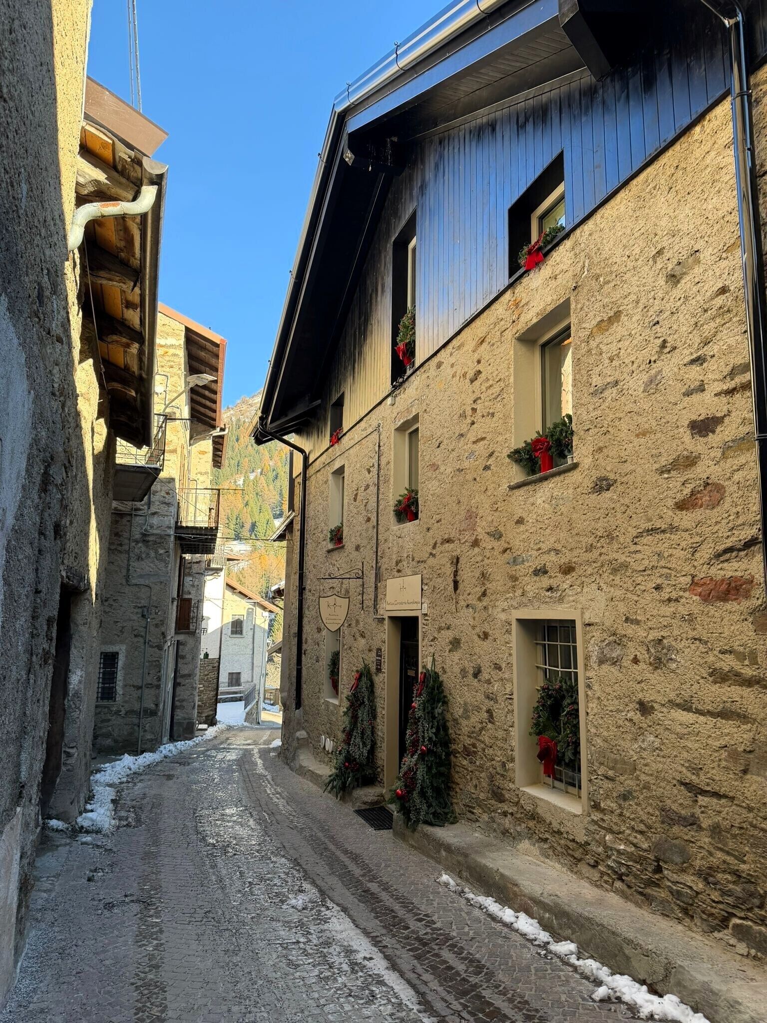 Fassade der Unterkunft