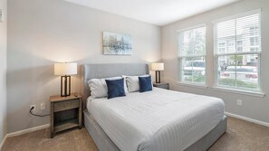 Desk, iron/ironing board, WiFi, bed sheets - Landing | Chic 2BD, Pool, Clubhouse (Wesley Chapel)