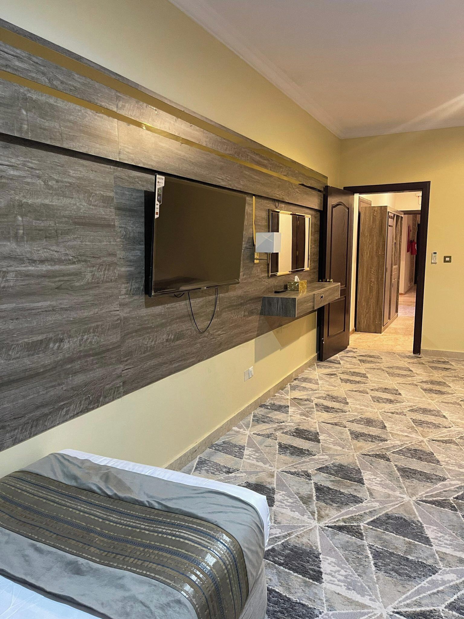 雙床房 | 免費無線上網、床單