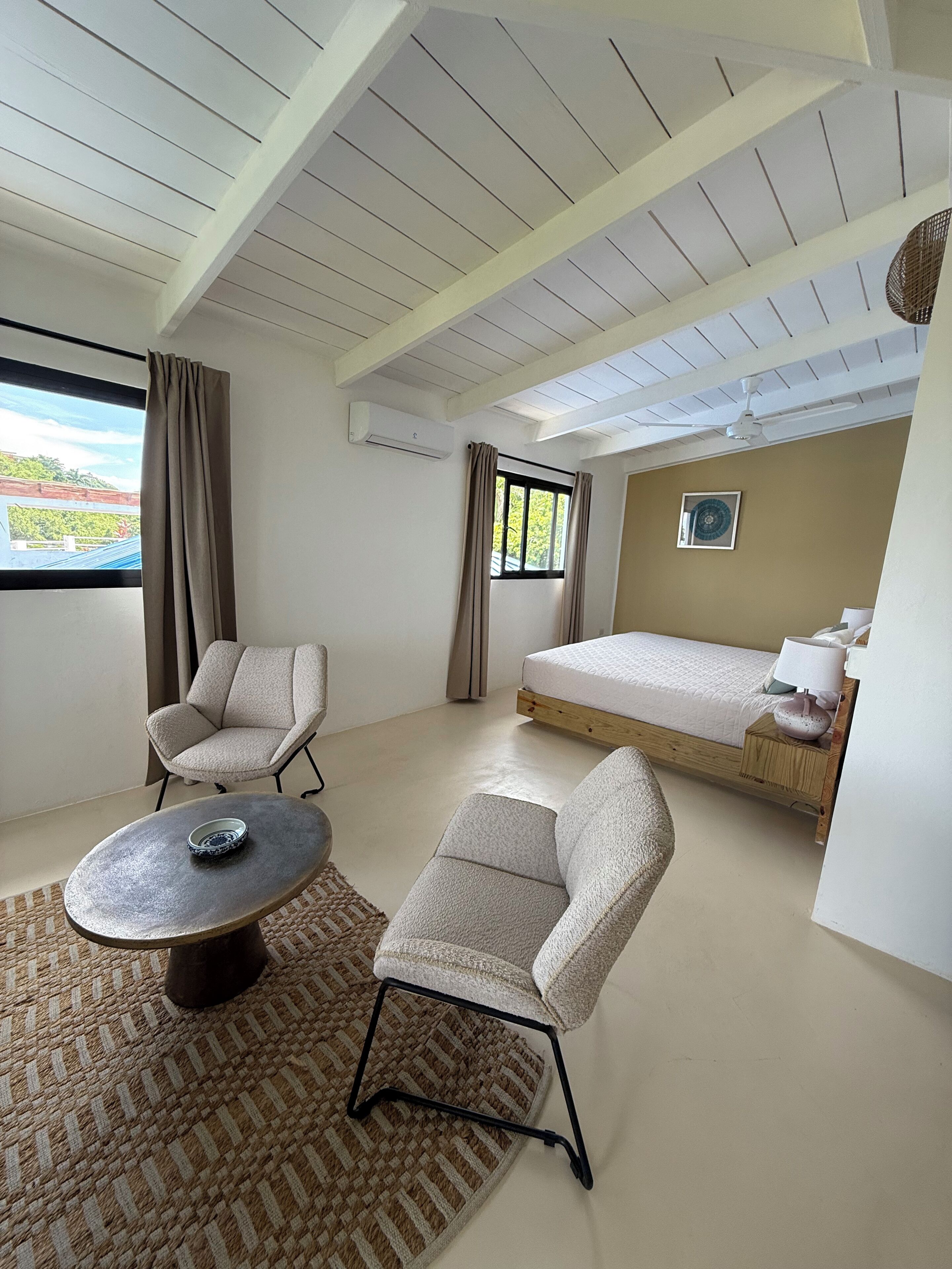 Comfort Suite, Ocean View | Travel crib, free WiFi, bed sheets