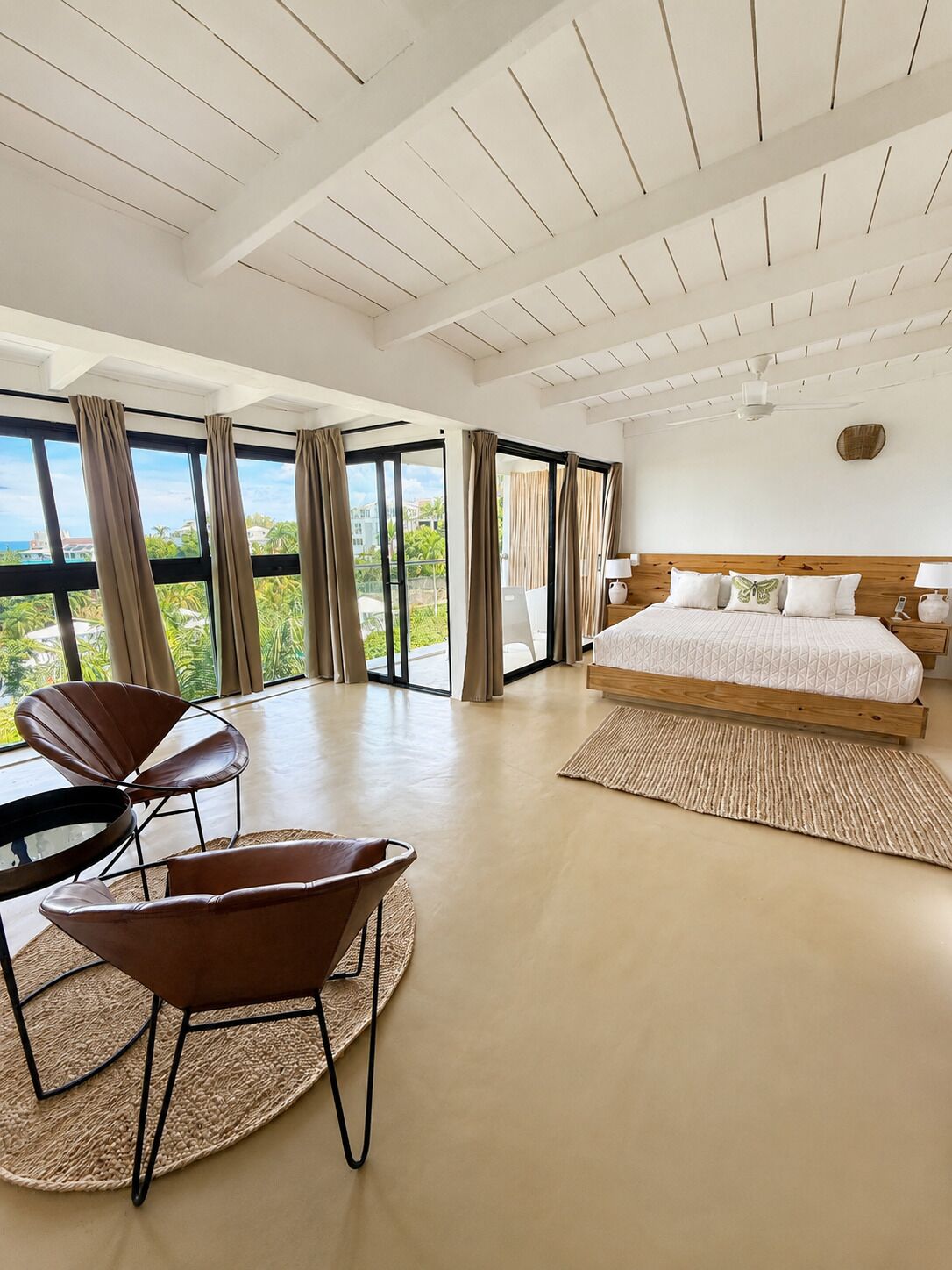 Comfort Suite, Ocean View | Travel crib, free WiFi, bed sheets