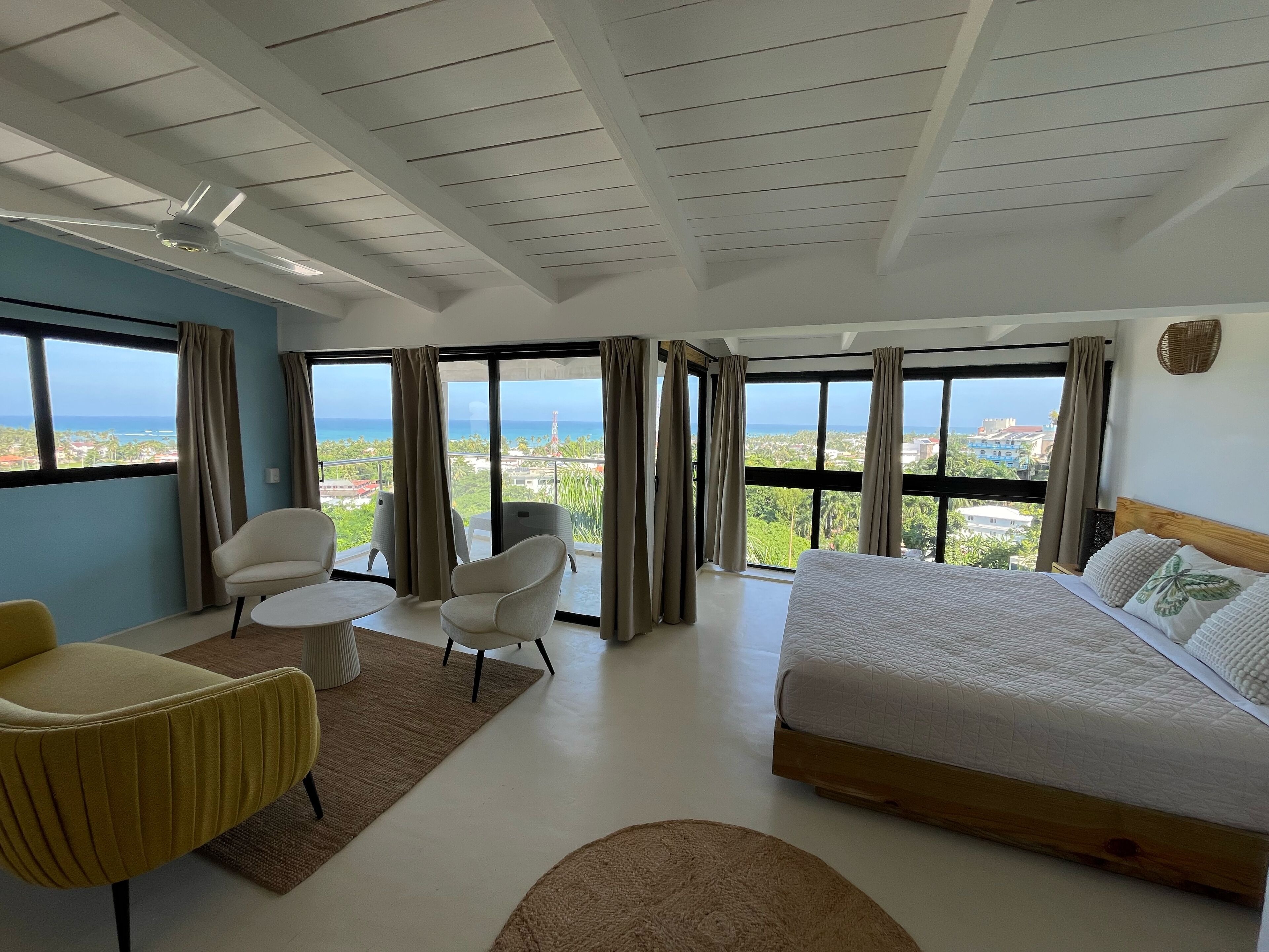 Phòng Suite tiện nghi đơn giản, quang cảnh biển | Truy cập Internet không dây miễn phí 