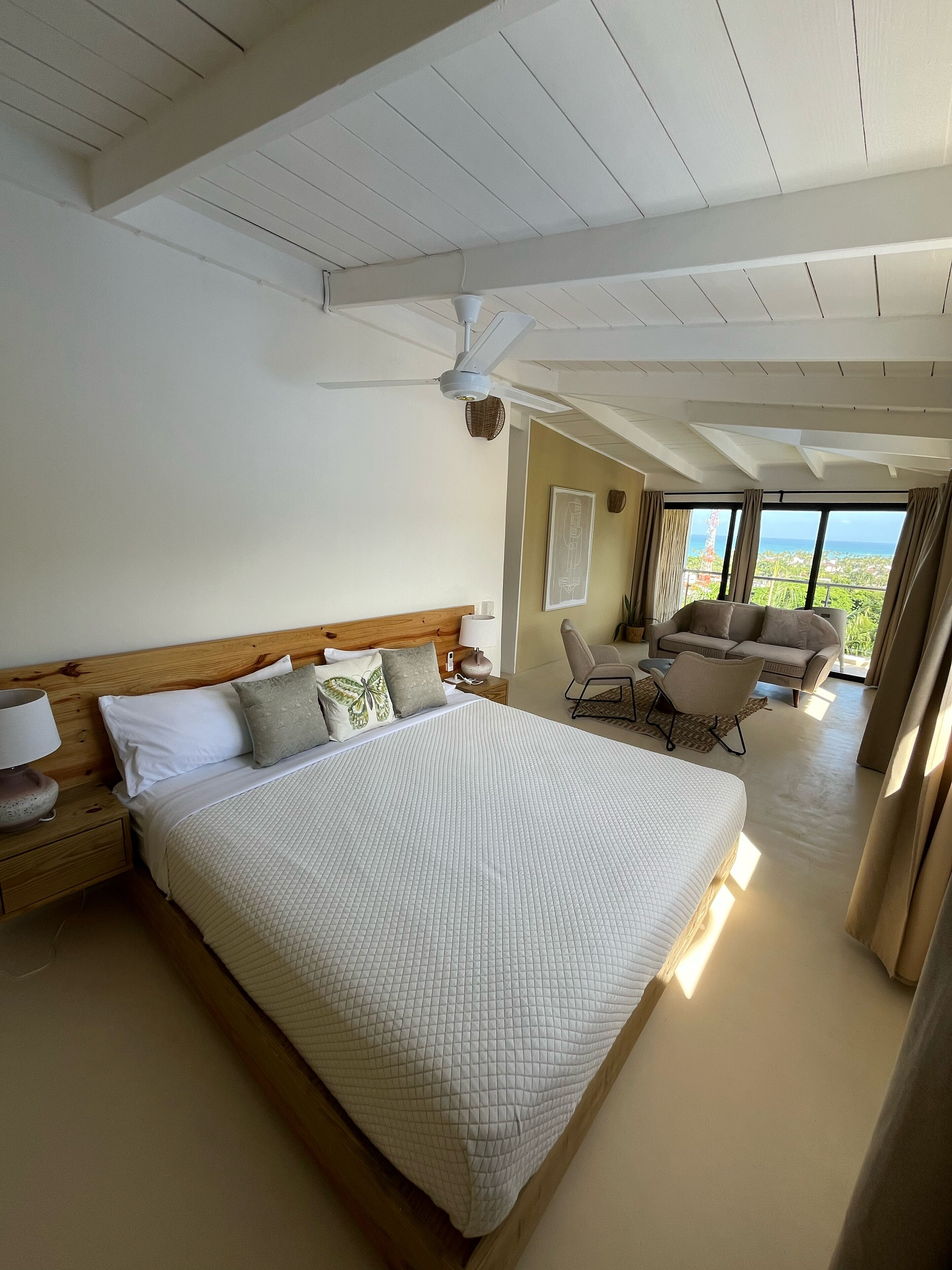 Phòng Suite tiện nghi đơn giản, quang cảnh biển | Truy cập Internet không dây miễn phí 