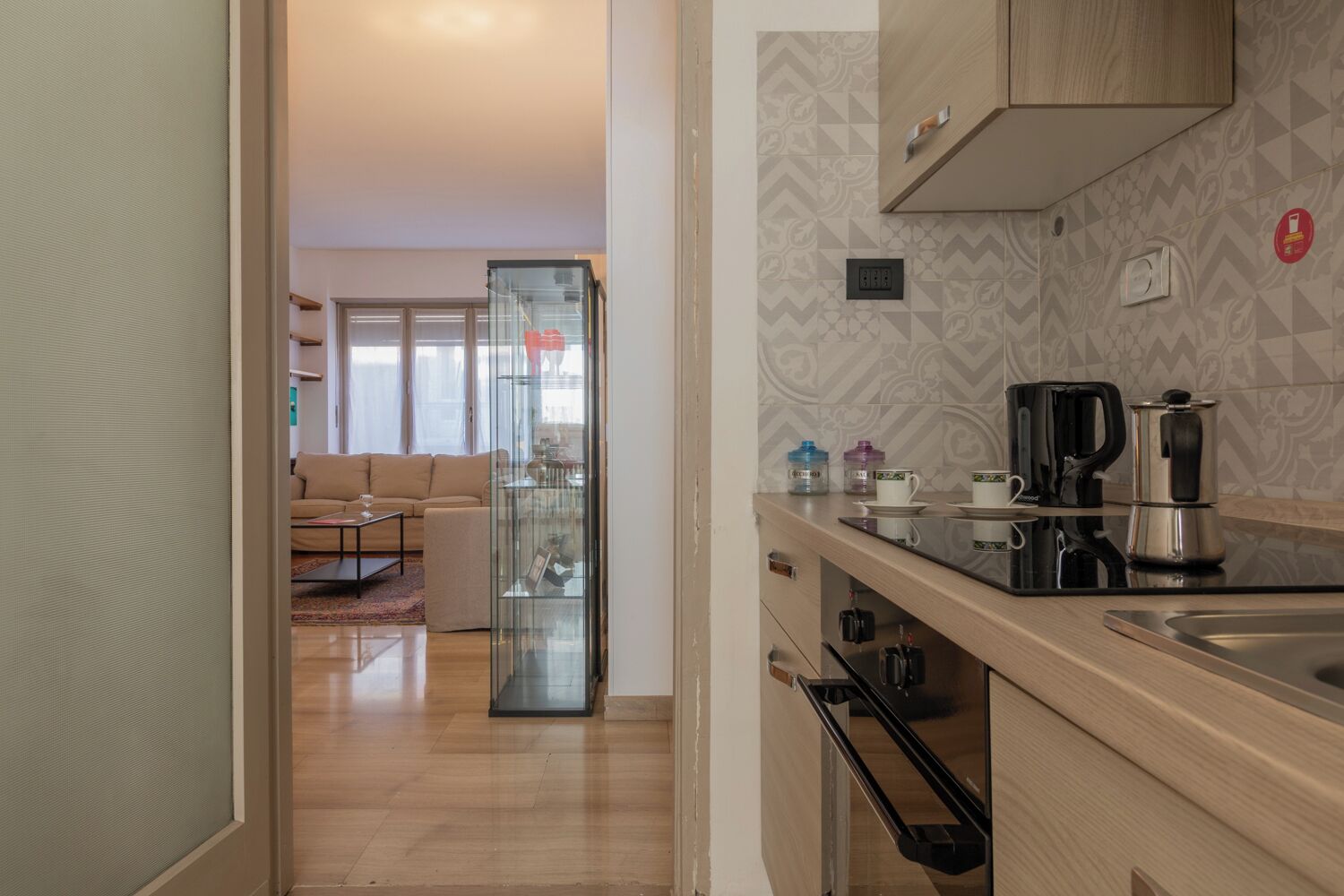 Basic Apartment, Balcony | Private kitchen | Electric kettle