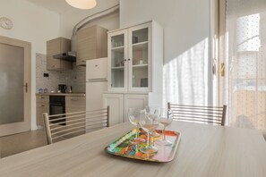 Basic Apartment, Balcony | Dining room - The Billiards Flat by Wonderful Italy (Turin)