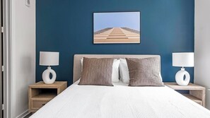 Desk, iron/ironing board, WiFi, bed sheets - Landing | Chic Studio, Yoga Studio, Game Room (Houston)