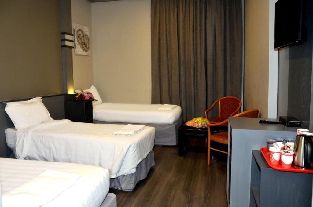 Værelse til 3 personer | Gratis Wi-Fi, sengetøj