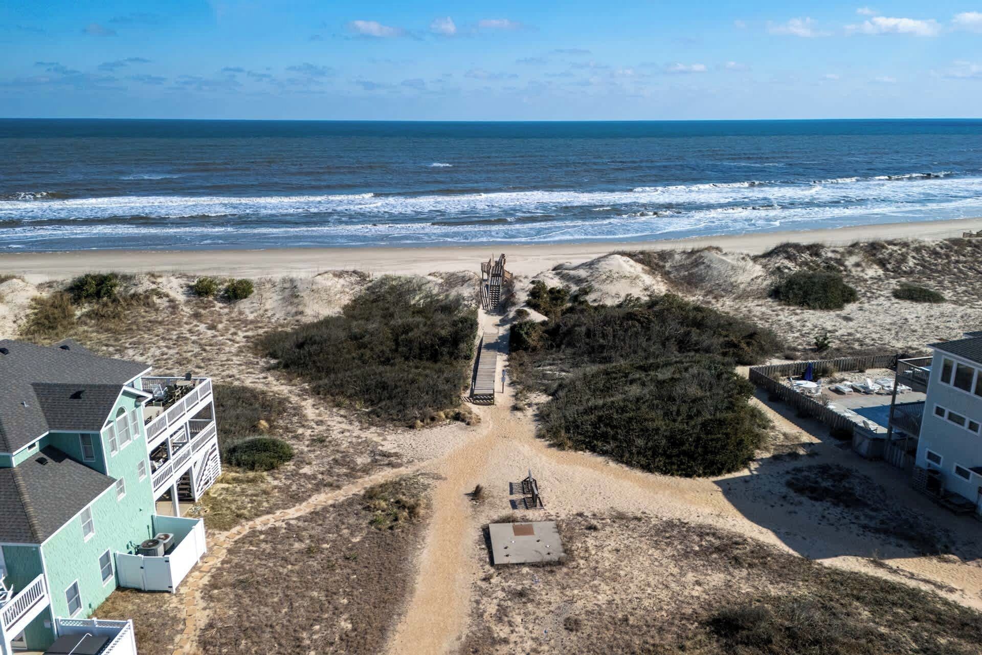 Beach nearby