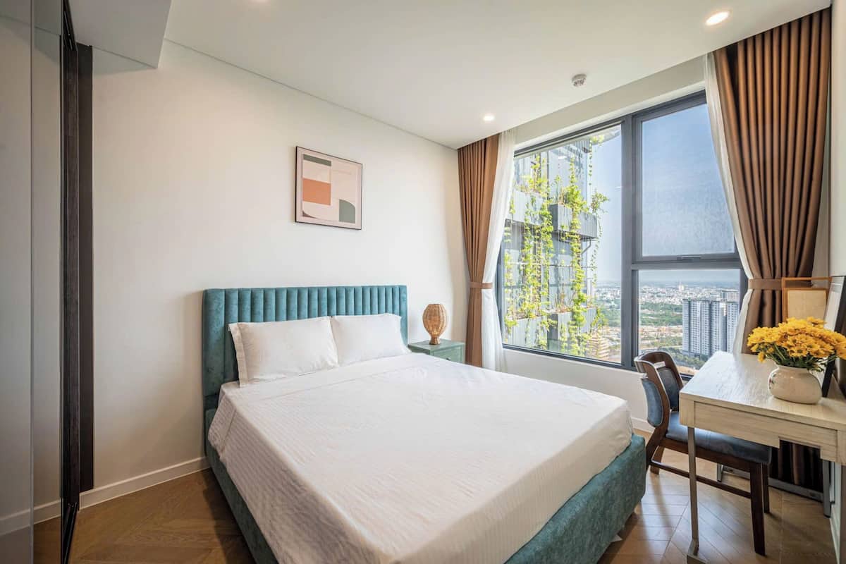 Superior Apartment, 1 Bedroom, Balcony, City View | Laptop workspace, free WiFi, bed sheets