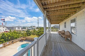 Terrace/patio - Salty Daze: Private Pool | Hot Tub | Game Room (Salvo)