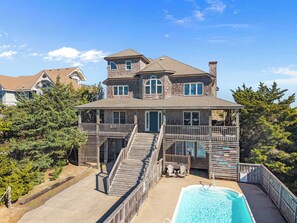 Exterior - Moon Palace: Oceanfront | Elevator | Hot Tub | Private Pool | Game Room (Salvo)