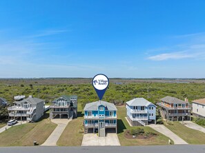 Exterior - Seaquil: Private Hot Tub | Fish Cleaning Station | Short walk to Beach Access (Nags Head)