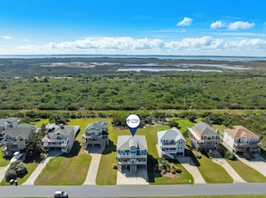 Exterior - Seaquil: Private Hot Tub | Fish Cleaning Station | Short walk to Beach Access (Nags Head)