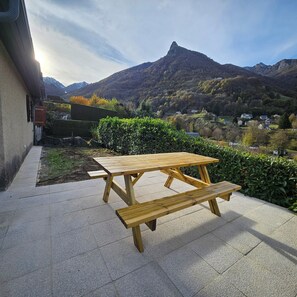 Outdoor dining - Chalet Le Cocon du Bayle 6 people (Cauterets)