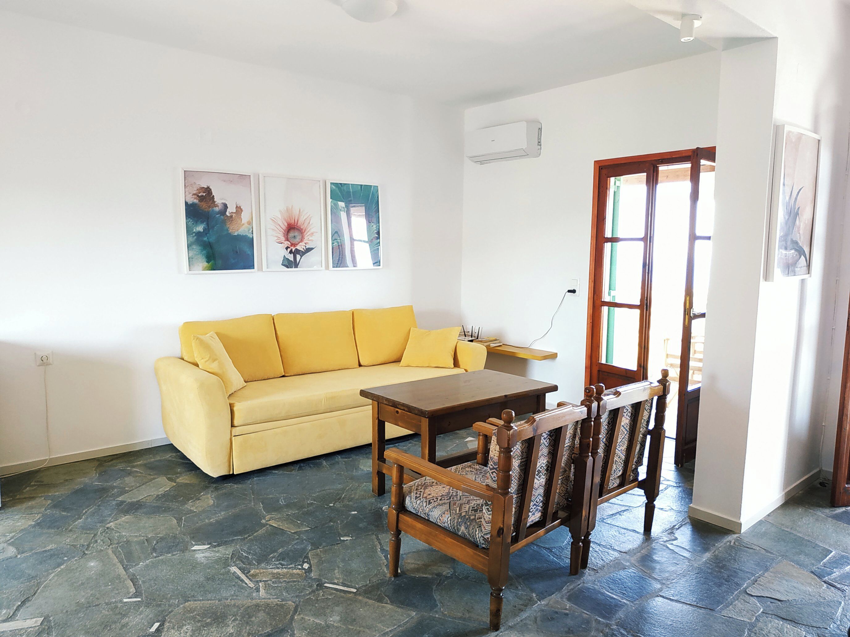 Deluxe-Apartment, Meerblick | Wohnbereich
