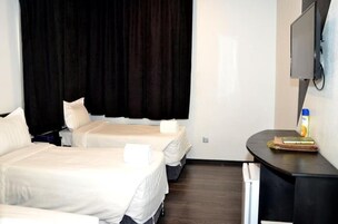 Dreibettzimmer | Kostenloses WLAN, Bettwäsche