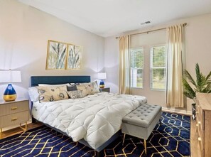 3 habitaciones, escritorio y wifi 