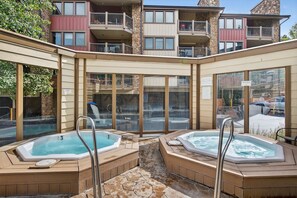 Terrace/patio - Condo with Community Hot Tub and Mountain Views! (Breckenridge)