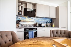Fridge, oven, stovetop, dishwasher - Second home apartment 2 (Lohme)