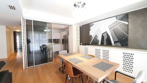 Condo, Balcony, City View | Living area