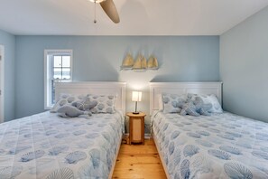 3 habitaciones, wifi, ropa de cama y acceso para silla de ruedas 