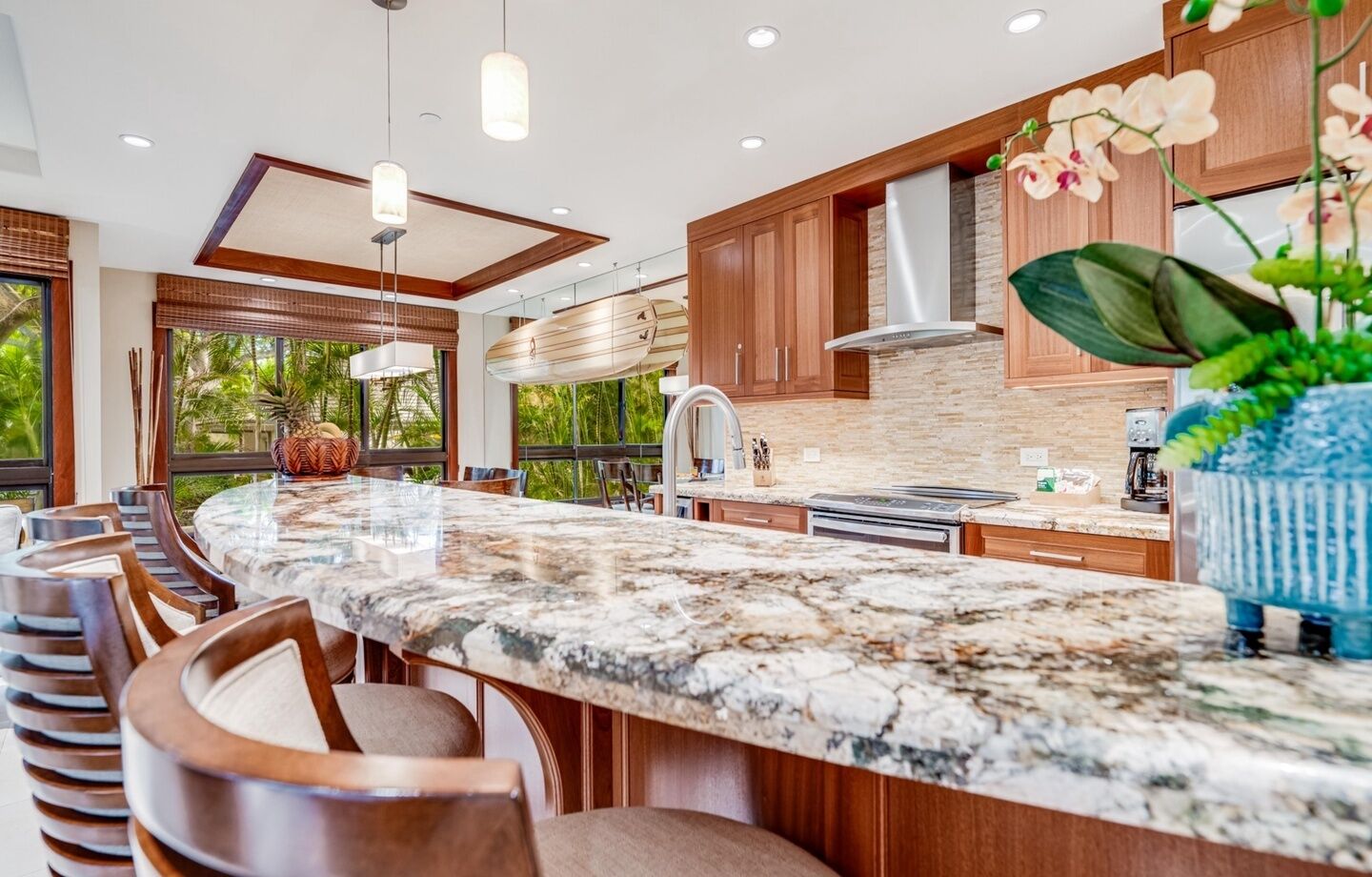 Condo, 2 quartos (216) | Cozinha privada | Geladeira, micro-ondas, fogão, cooktop