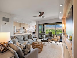 Condo, 2 Bedrooms (4113) | Living area | TV, DVD player