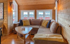 Smart-tv och eldstad