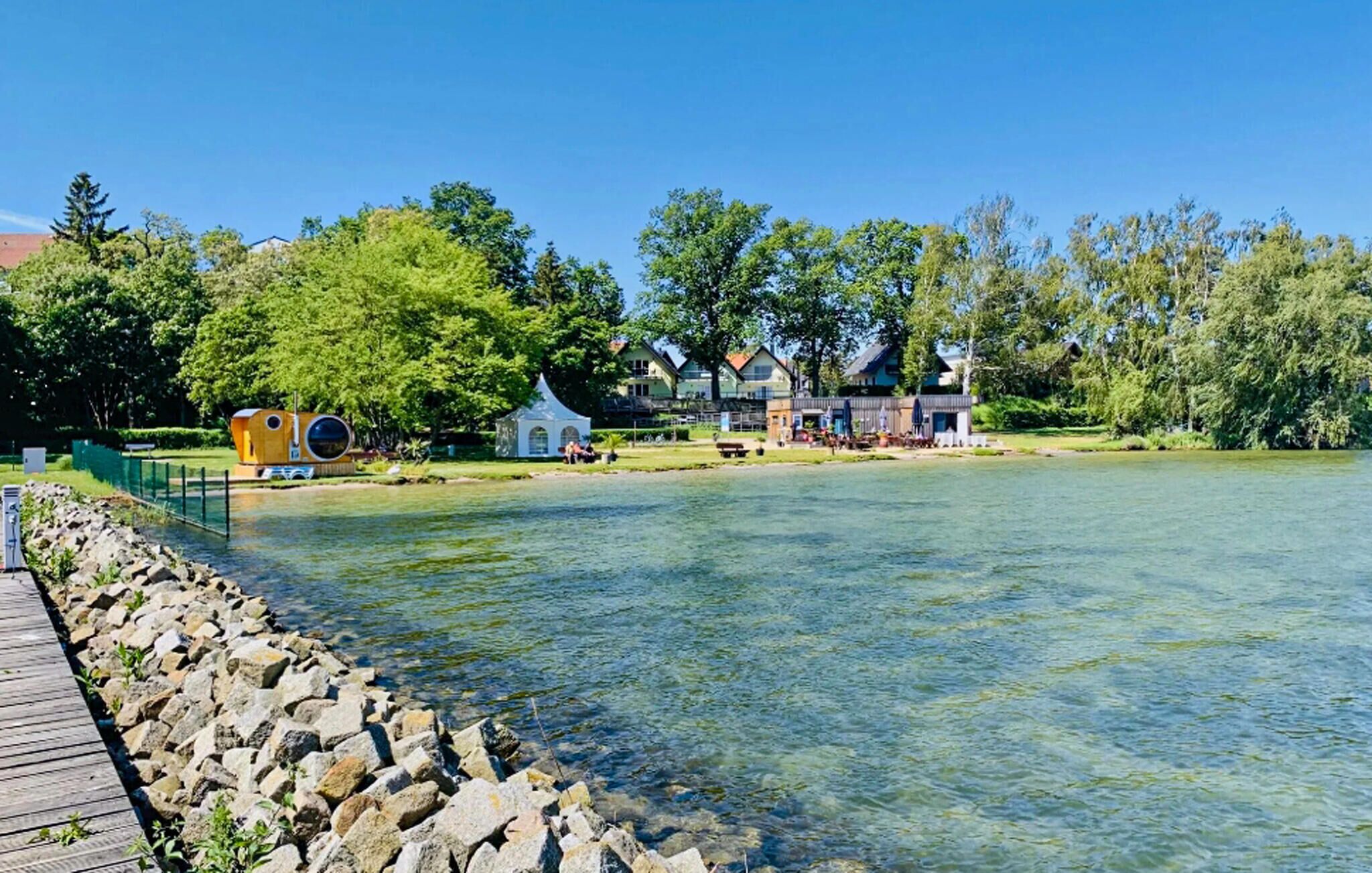 Enceinte de l’hébergement