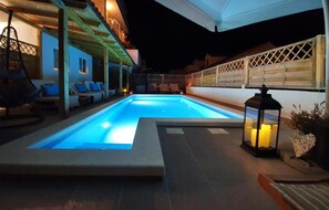 Pool - Amazing apartment in Hvar with house sea view (Hvar)