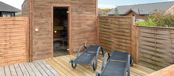 Stunning home in Sydals with sauna