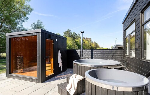 Schönes Haus in Glesborg mit Sauna