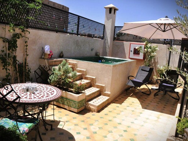 Alberca al aire libre 