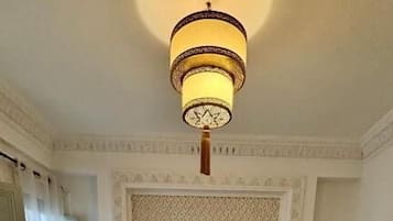 In-room safe, desk, laptop workspace, soundproofing