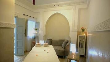Espace de soins pour les couples, hammam, soins corporels