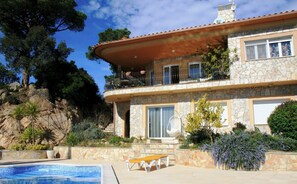 Exterior - "Can Dimas"-Spectacular views-BBQ-Swimming pool-WiFi (Lloret de Mar)
